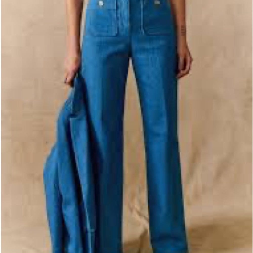 Classic Blue Women's Denim Pants